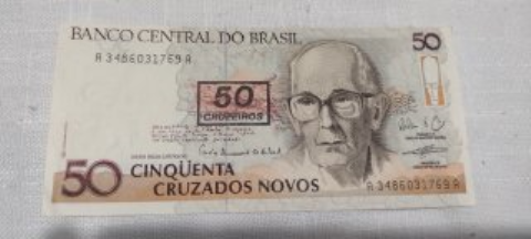 Vendo 50 cruzados novos